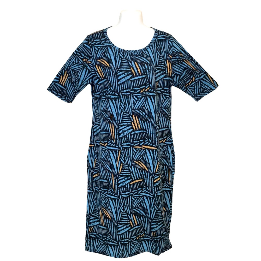 Island print dress